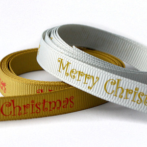 크리스마스 리본(2color, 10mm-90cm) )