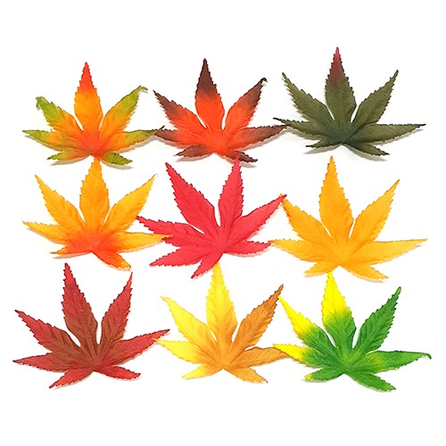 가을 단풍잎(9cm-50장)