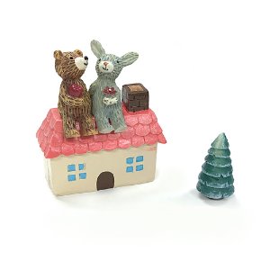 집위의 토끼와 곰돌이